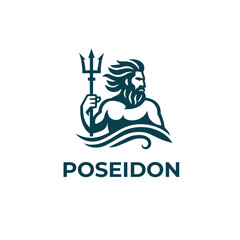 Poseidon-with-trident-logo
