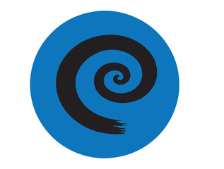 Vector image of logo design background white..