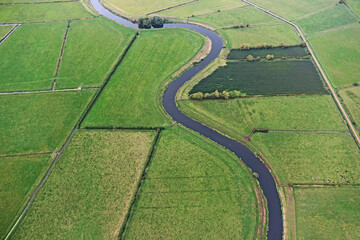 River in the Somerset levels