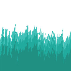 Elegant Teal Brush Stroke Background