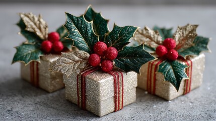 christmas tree and gifts