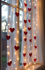 Beautiful sparkling Christmas ornament shining brightly on festive holiday tree