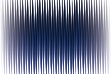Obraz premium A modern abstract background with vertical lines featuring a smooth gradient. The central deep blue hue fades to crisp white on the sides, creating a dynamic visual effect.