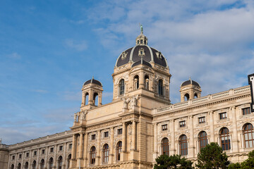 Natural History Museum on Maria Theresa square in Vienna, Austria