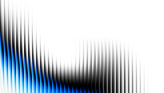 Blue overlay ribbed texture with vertical lines. Transparent background Ripple gradient background design. Modern ripple glass texture effect.