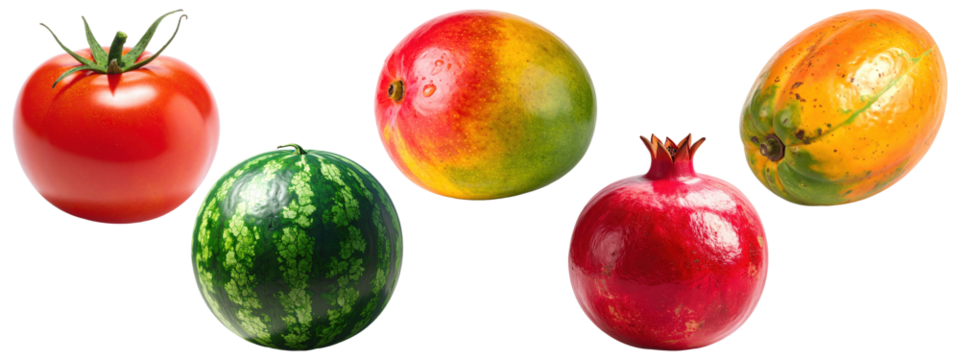 Collection of assorted fresh fruits and vegetables