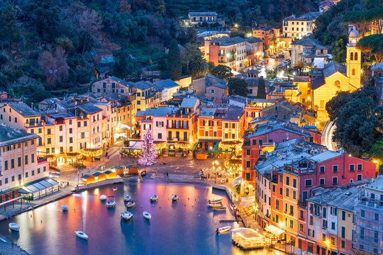 Portofino, Italy at Dusk 942