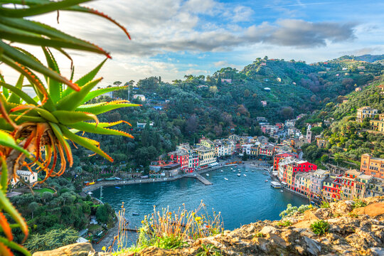 Portofino, Italy Beautiful Coastal Landscape 944