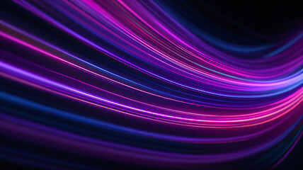 Flowing Waves of Vibrant Colors Form a Mesmerizing Abstract Design