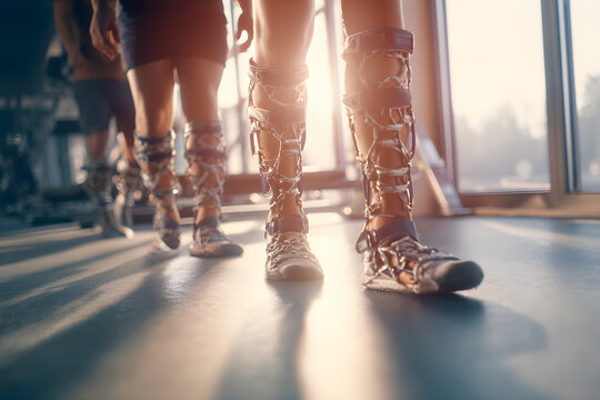 Innovative rehabilitation training with advanced exoskeleton technology for mobility enhancement