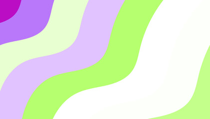 Pastel Wavy Stripes - Abstract Swirl Background with Soft Color Palette for Website and Graphic Design