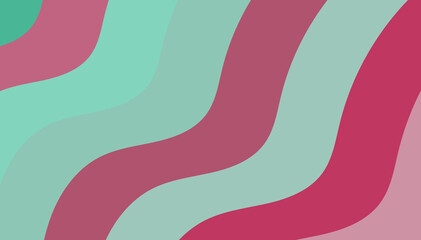 Vibrant Wave Design: Abstract Stripes in Shades of Pink, Teal & Mauve for Backdrops and Creative Projects