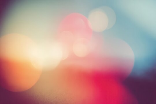 Abstract Bokeh Background with Soft Colors and Texture