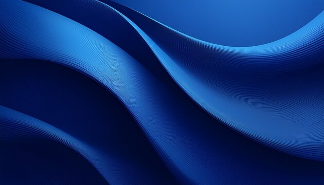 elegant abstract background with dynamic flowing curves in deep cobalt sapphire and navy blue modern textured design for corporate banners or website headers