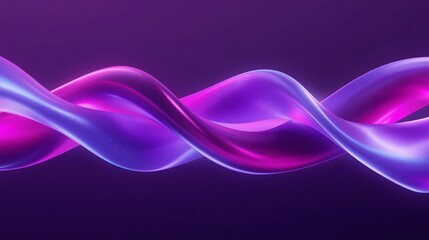 Abstract purple and pink gradient wave background for modern design projects and art works