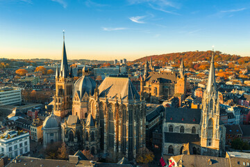 Aachen during Autumn
