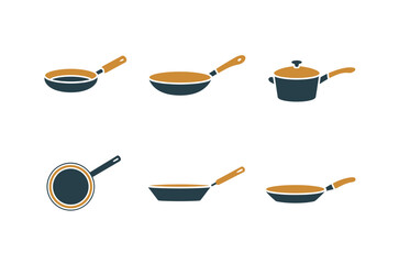 Chef Pan Outline Art