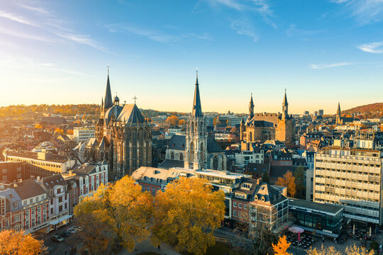 Aachen during Autumn