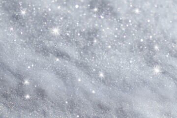 Obraz premium Glittering winter snowflakes twinkling sparkling winter wonderland