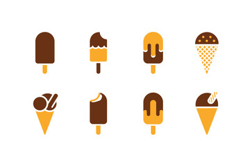 Colorful Ice Cream Treat  