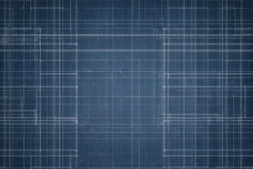 Blueprint Design Architectural Grid and Plan Layouts