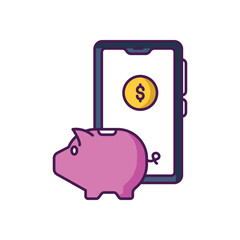 Savings Account vector icon
