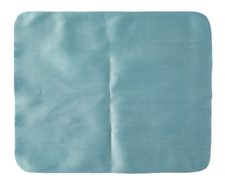 Glass cleaning cloth, napkin isolated on white background