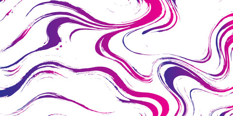 Abstract seamless pattern with colorful texture, design featuring purple and pink floral elements in a swirl and curve style for wallpaper decoration