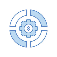 Finance Management vector icon