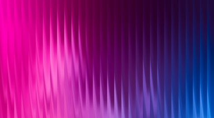 Abstract neon background with pink and blue lines creates a stylish and dynamic visual