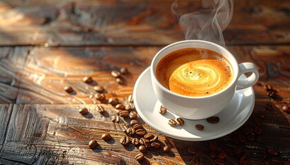 Perfect for coffee shop promotions, social media posts, and caf menus. Inviting aroma, cozy ambiance, and rich texture in one.