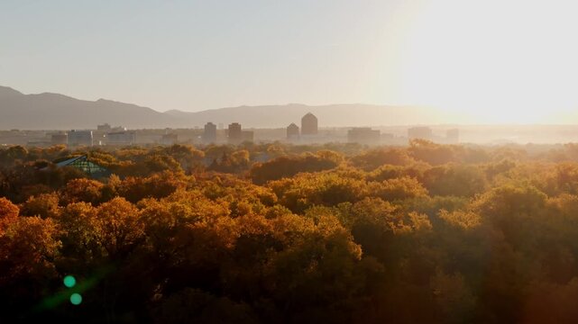 Albuquerque Bosque Drone Aerial Videos