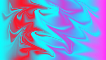 Colorful Abstract Fluid Art Background with Smooth Blending Gradient Texture
