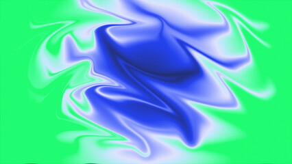 Obraz premium Vibrant abstract background with swirling shapes of blue and green colors