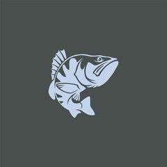 image perch fish logo 