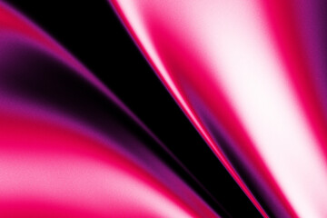 Dynamic Pink and Black Gradient Flowing abstract grainy background