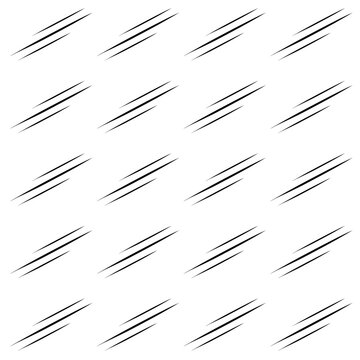 Minimalist claw marks seamless pattern. Seamless pattern of claw scratches. Claw scratch icon.