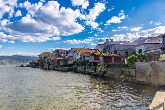 the historic fishing village of Combarro in R&iacute;as Baixas