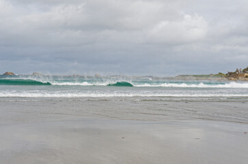 Dossen, Santec, Plage, Sable, Finistère, Bretagne, Mer, Océan, Vagues, Vent, Surf, Kitesurf, Voile, Funboard, Glisse, Centre, Nautique, Île, Sieck, Estuaire, Longue, Surveillance, Baignade, Randonnée,
