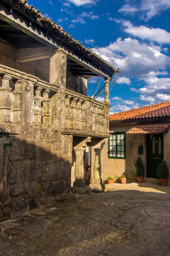 the historic fishing village of Combarro in R&iacute;as Baixas