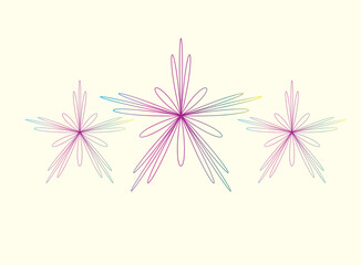 pink flower on white background