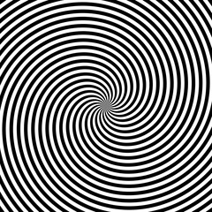 mesmerizing BW backdrop of a helix that tightly coils and gets concentrated at the middle