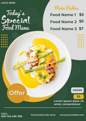 restaurant menu design