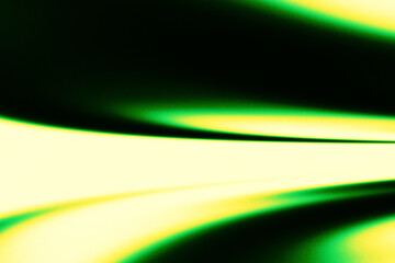 Hypnotic Green and Yellow Gradient Swirl grainy abstract background