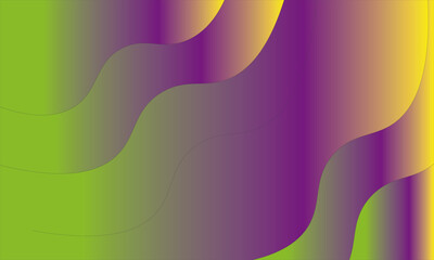 Abstract Gradient with Contour Lines Fluid Topographic Visualization in Vibrant Colors
