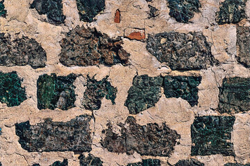 Axmar old rustic stone wall texture background