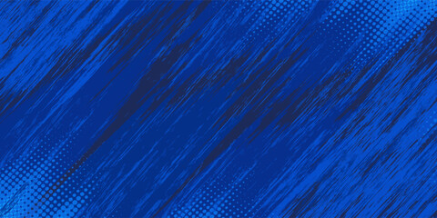 blue color pattern gradient grunge texture background. dots pop art comics sport style vector illustration abstract background