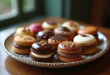 Luxurious Exclusive Handcrafted Cookies from French Patisserie Artisan Bakeshop