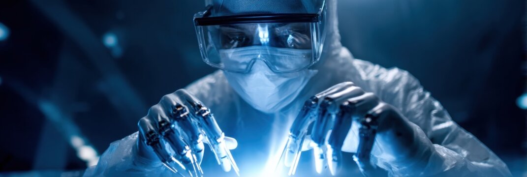 Robot Surgeon Performs Intricate Procedure Using Vision-Enhanced Smart Lenses in Advanced Medical Technology Setup