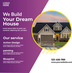 House social media design 